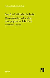 Kartonierter Einband Monadologie und andere metaphysische Schriften von Gottfried Wilhelm Leibniz