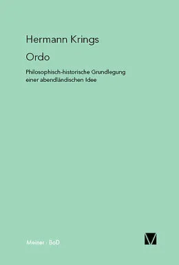 E-Book (pdf) Ordo von Hermann Krings