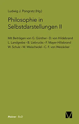 E-Book (pdf) Philosophie in Selbstdarstellungen II von 