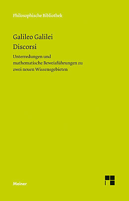 E-Book (pdf) Discorsi von Galileo Galilei