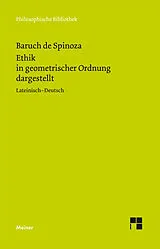 E-Book (pdf) Ethik in geometrischer Ordnung dargestellt von Baruch de Spinoza