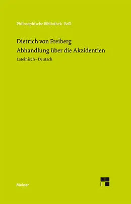 E-Book (pdf) Abhandlung über die Akzidenzien von Dietrich von Freiberg