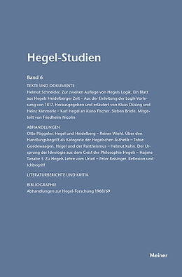 E-Book (pdf) Hegel-Studien Band 6 von 