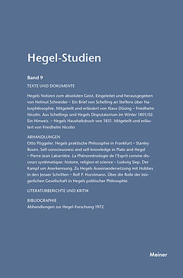 E-Book (pdf) Hegel-Studien Band 9 von 