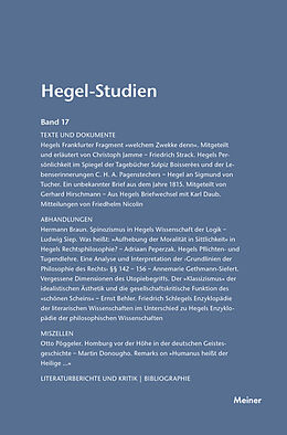 E-Book (pdf) Hegel-Studien Band 17 von 