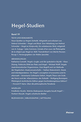 E-Book (pdf) Hegel-Studien Band 19 von 