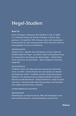 E-Book (pdf) Hegel-Studien Band 25 von 