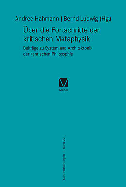 E-Book (pdf) Über die Fortschritte der kritischen Metaphysik von 