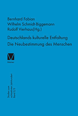 E-Book (pdf) Deutschlands kulturelle Entfaltung. Die Neubestimmung des Menschen von 