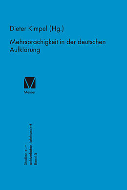 E-Book (pdf) Mehrsprachigkeit in der deutschen Aufklärung von 