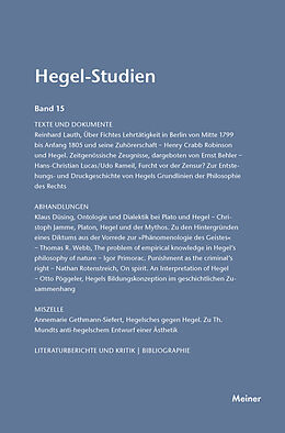 E-Book (pdf) Hegel-Studien Band 15 von 