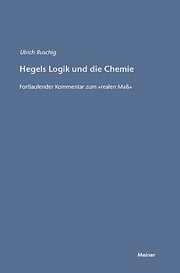 E-Book (pdf) Hegels Logik und die Chemie von Ulrich Ruschig