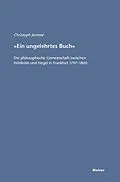 E-Book (pdf) Ein ungelehrtes Buch von Christoph Jamme