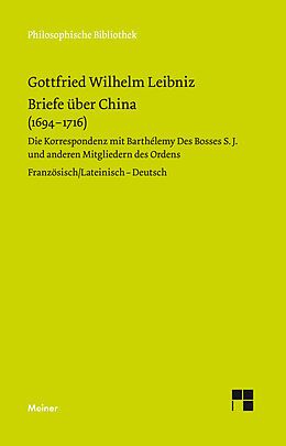 Fester Einband Briefe über China (16941716) von Gottfried Wilhelm Leibniz