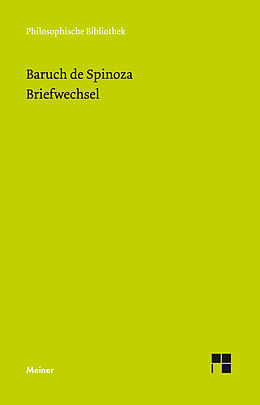 E-Book (pdf) Briefwechsel von Baruch de Spinoza