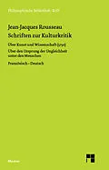 E-Book (pdf) Schriften zur Kulturkritik von Jean-Jacques Rousseau