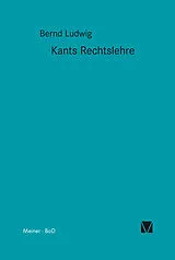E-Book (pdf) Kants Rechtslehre von Bernd Ludwig
