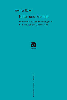 Fester Einband Natur und Freiheit von Werner Euler