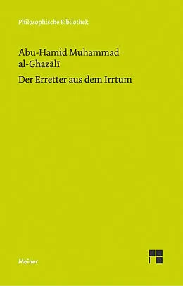 E-Book (pdf) Der Erretter aus dem Irrtum von Abu-Hamid Muhammad al- Ghazali