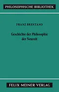 E-Book (pdf) Geschichte der Philosophie der Neuzeit von Franz Brentano
