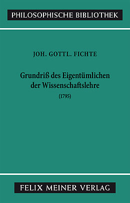E-Book (pdf) Grundriss des Eigentümlichen von Johann Gottlieb Fichte