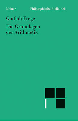 E-Book (pdf) Die Grundlagen der Arithmetik von Gottlob Frege