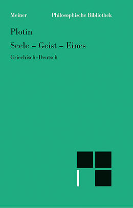 E-Book (pdf) Seele  Geist  Eines von Plotin