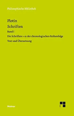 E-Book (pdf) Schriften. Band I von Plotin