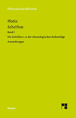 E-Book (pdf) Schriften. Band I von Plotin