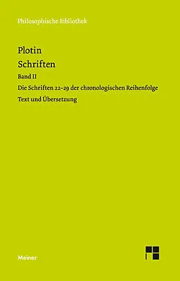 E-Book (pdf) Schriften. Band II von Plotin