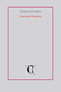 E-Book (pdf) Quaestiones disputatae Über Gottes Vermögen I von Thomas von Aquin