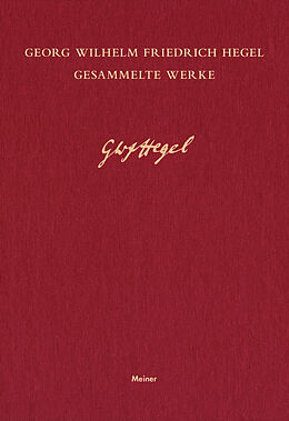 E-Book (pdf) Vorlesungen über die Wissenschaft der Logik I von Georg Wilhelm Friedrich Hegel