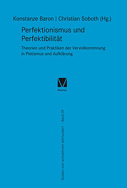 E-Book (pdf) Perfektionismus und Perfektibilität von 