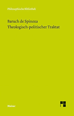 Kartonierter Einband Theologisch-politischer Traktat von Baruch de Spinoza