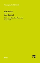 Kartonierter Einband Das Kapital von Karl Marx