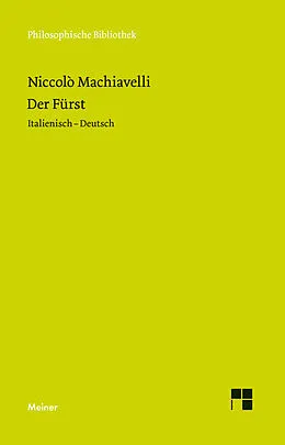 E-Book (pdf) Der Fürst von Niccolò Machiavelli