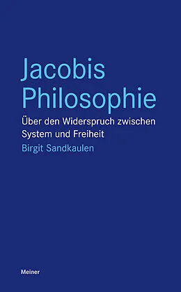 E-Book (pdf) Jacobis Philosophie von Birgit Sandkaulen