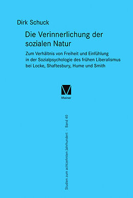 E-Book (pdf) Die Verinnerlichung der sozialen Natur von Dirk Schuck