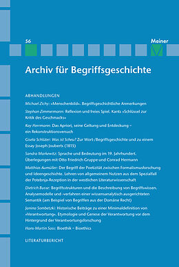 E-Book (pdf) Archiv für Begriffsgeschichte. Band 56 von 
