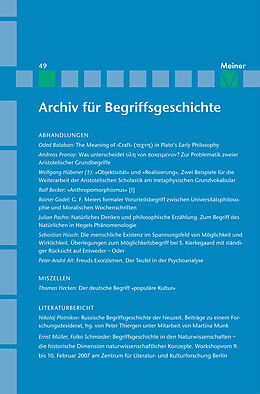 E-Book (pdf) Archiv für Begriffsgeschichte. Band 49 von 