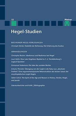 E-Book (pdf) Hegel-Studien Band 52 von 