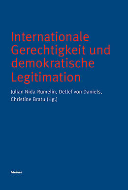 E-Book (pdf) Internationale Gerechtigkeit und demokratische Legitimation von 