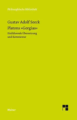 E-Book (pdf) Platons "Gorgias" von Gustav Adolf Seeck
