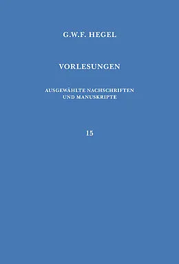 E-Book (pdf) Philosophische Enzyklopädie von Georg Wilhelm Friedrich Hegel