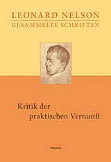 Fester Einband Kritik der praktischen Vernunft von Leonard Nelson