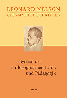 Fester Einband System der philosophischen Ethik und Pädagogik von Leonard Nelson