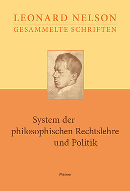 E-Book (pdf) System der philosophischen Rechtslehre und Politik von Leonard Nelson