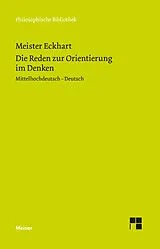 Fester Einband Die Reden zur Orientierung im Denken von Meister Eckhart