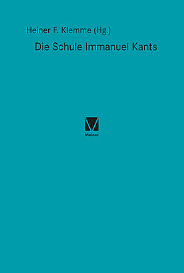 E-Book (pdf) Die Schule Immanuel Kants von 