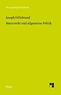 E-Book (pdf) Naturrecht und allgemeine Politik von Joseph Hillebrand